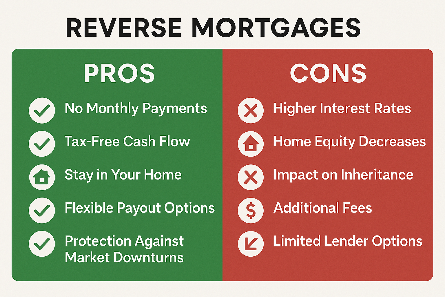 Weighing the benefits and drawbacks of reverse mortgages in Vancouver